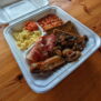 3 Compartment Bagasse Container