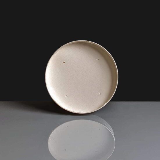 Vented Paper Lid for 8oz and 12oz Paper Soup Containers Vented Paper Lid for 8oz and 12oz Paper Soup Containers