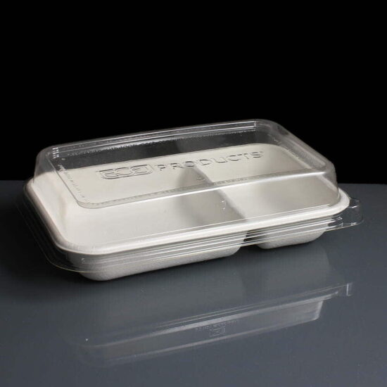 24oz Compostable WorldView Sugarcane Take Away Containers 24oz Compostable WorldView Sugarcane Take Away Containers
