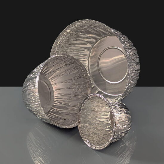 Group of Foil Pudding Basins Foil Pudding Basins