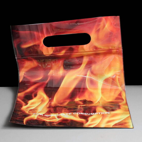 Small hot deli food bags flat pack back Small hot deli food bags flat pack back