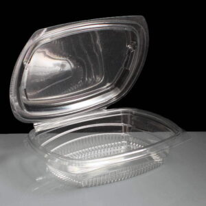 375cc Clear - Fresco Hinged Salad Container
