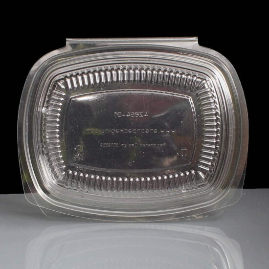 375cc Clear - Fresco Hinged Salad Container Base 375cc Clear - Fresco Hinged Salad Container Base