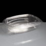 375cc Clear - Fresco Hinged Salad Container Closed