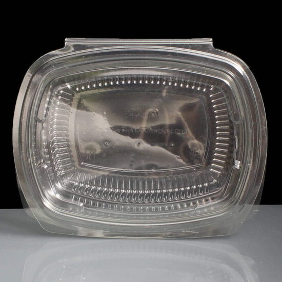 375cc Clear - Fresco Hinged Salad Container Top 375cc Clear - Fresco Hinged Salad Container Top