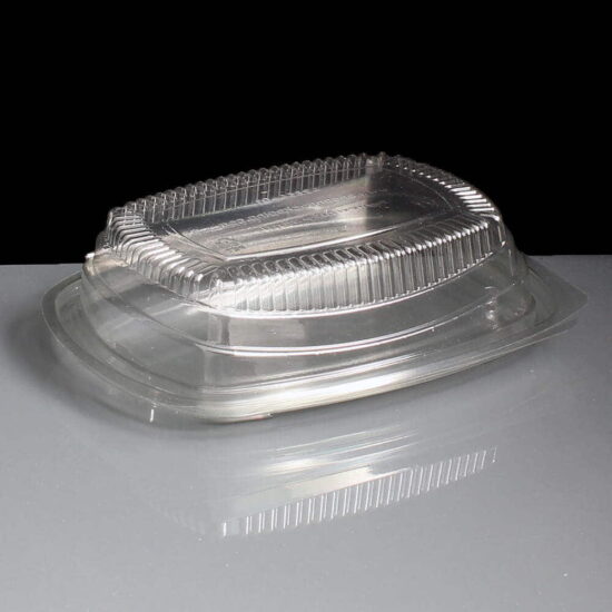 375cc Clear - Fresco Hinged Salad Container Upside Down 375cc Clear - Fresco Hinged Salad Container Upside Down