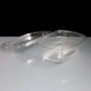 500cc Clear - Fresco Hinged Salad Container