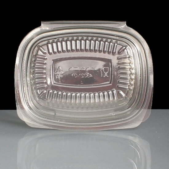 250cc Clear - Fresco Hinged Salad Container Base 250cc Clear - Fresco Hinged Salad Container Base