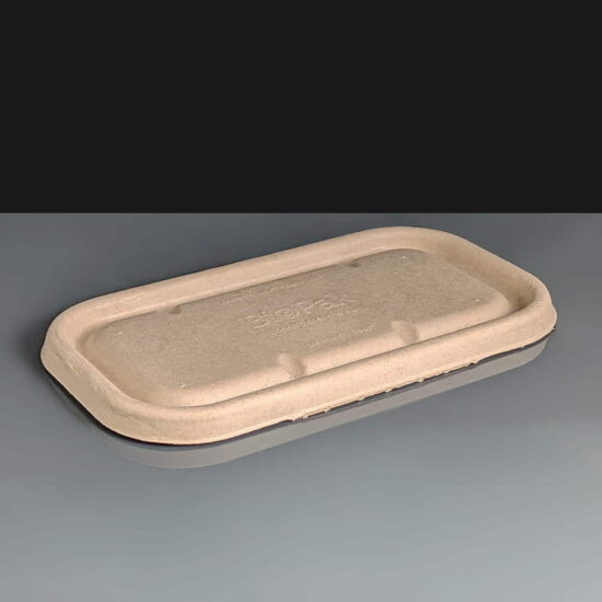 Lid for Home Compostable Rectangular Base 750ml Lid for Home Compostable Rectangular Base 750ml