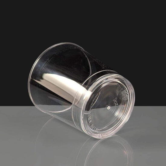 bb119-1ca-both Polycarbonate Champagne Flute - Upright BB099 In2stax Glass - Lying Down