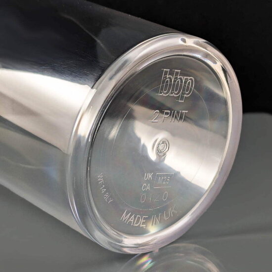 Polycarbonate 2 Pint Plastic Glasses – CE Stamped Polycarbonate 2 Pint Plastic Glasses – CE Stamped