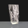 100mm x 180mm Silver Block Bottom Bags