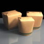 26oz Biodegradable Large Food Tub / Brown Noodle Boxes