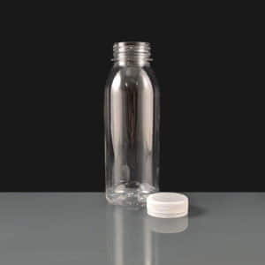 330ml Round PET Juice Bottles with Tamper Evident Cap