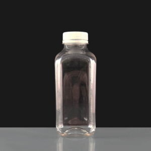 500ml Square Plastic Juice Bottle with lid