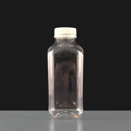 500ml PET Square Plastic Juice Bottle with Lid 500ml Square Plastic Juice Bottle with lid