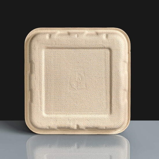 Home Compostable Bagasse Produce Tray 5x7 Home Compostable Bagasse Produce Tray 5x7