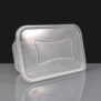 1000cc Clear Rectangular Plastic Container and Lid
