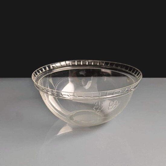 Domed Lids no Hole for Compostable PLA Plastic Cold Cups - Upside Down Domed Lids no Hole for Compostable PLA Plastic Cold Cups - Upside Down