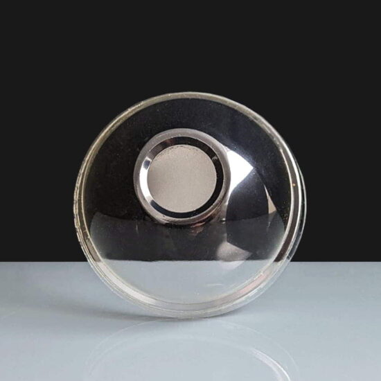 Domed Lids no Hole for Compostable PLA Plastic Cold Cups - Vertical Domed Lids no Hole for Compostable PLA Plastic Cold Cups - Vertical