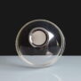 Domed Lids no Hole for Compostable PLA Plastic Cold Cups - Vertical
