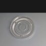 Flat Straw Slot Lids for Compostable PLA Plastic Cold Cups - Upside Down