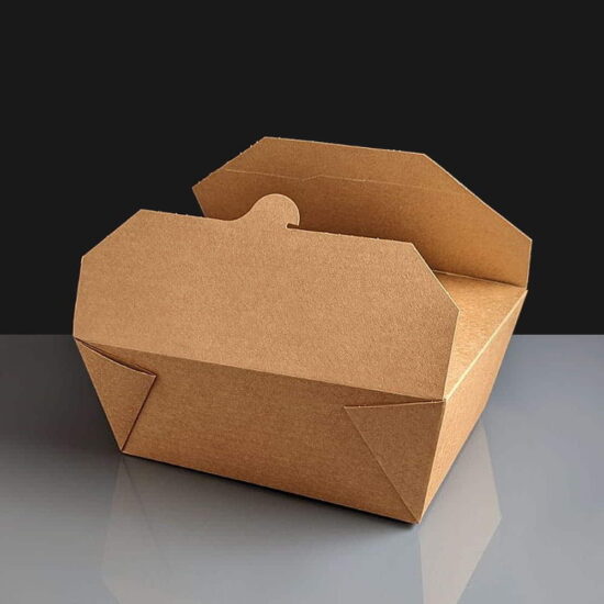 Biodegradable Leak-Proof Food Cartons No.4 - 98oz Biodegradable Leak-Proof Food Cartons No.4 - 98oz