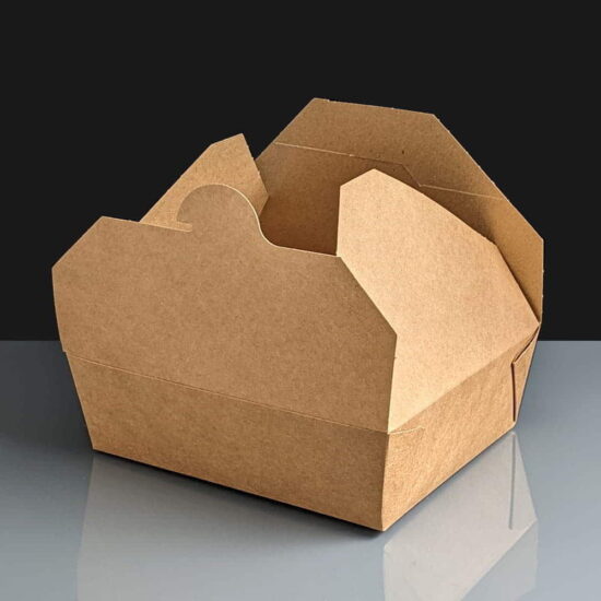 Biodegradable Leak-Proof Food Carton No.5 - 36oz Biodegradable Leak-Proof Food Carton No.5 - 36oz