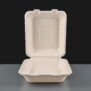 8in Bagasse Meal Box