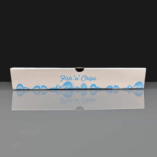 13"x 6" Kraft Chip Fish & Chip Boxes 13"x 6" Kraft Chip Fish & Chip Boxes