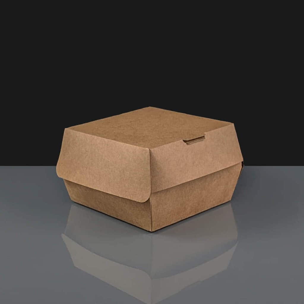 Large Kraft Clam Shell Burger Box: Box of 600