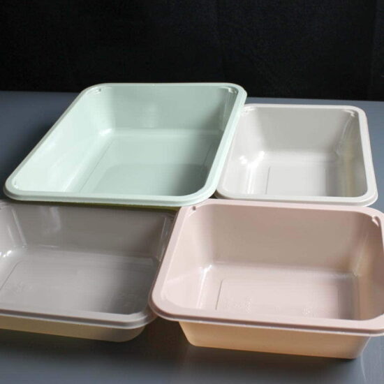 CPET 2 Compartment Dual Ovenable Trays