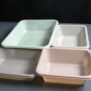 CPET 2 Compartment Dual Ovenable Trays