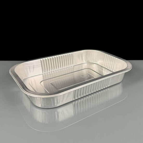 Smoothwall Foil Trays - 220 x 150 x 33mm Smoothwall Foil Trays - 220 x 150 x 33mm