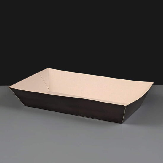 D40113 Black Card Meal Trays