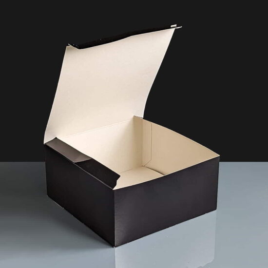 Black Cardboard Burger Boxes Black Cardboard Burger Boxes
