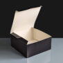 Black Cardboard Burger Boxes