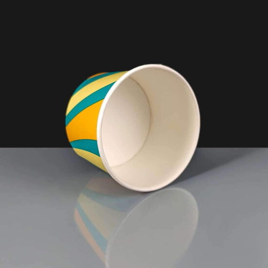 4oz Paper Ice-Cream Containers Go-Chill Design 4oz Paper Ice-Cream Containers Go-Chill Design