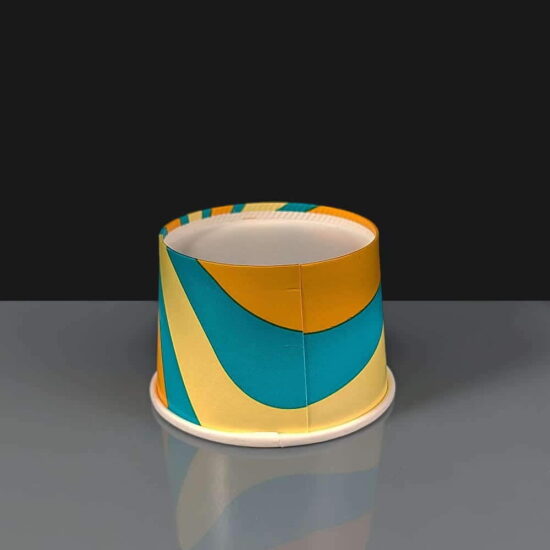 4oz Paper Ice-Cream Containers Go-Chill Design 4oz Paper Ice-Cream Containers Go-Chill Design