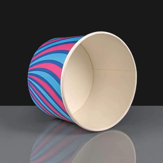 8oz Paper Soup Container Go-Chill Design 8oz Paper Soup Container Go-Chill Design