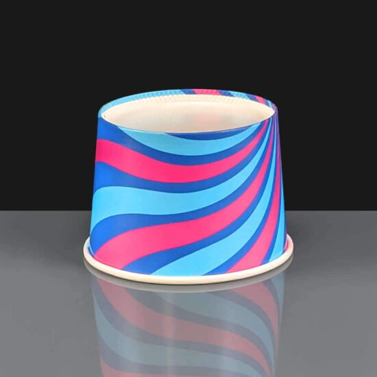 8oz Paper Soup Container Go-Chill Design 8oz Paper Soup Container Go-Chill Design