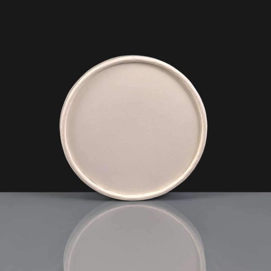 Lid for 8oz Paper Ice-Cream Container Go-Chill Design