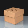 Large Kraft Heavy Duty Corrugated Burger Box: Box of 100