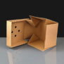 Large Kraft Heavy Duty Corrugated Burger Boxes