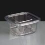 500cc Clear Square Hinged Salad Container