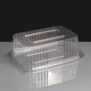 Crystal 750cc Clear - Hinged Salad Container
