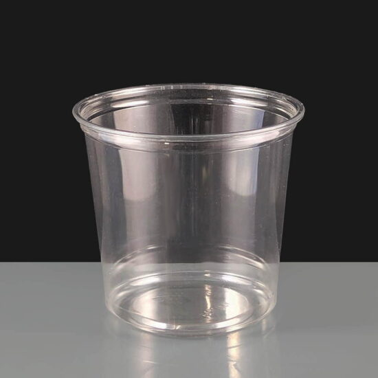 24oz Round PET Deli Pot
