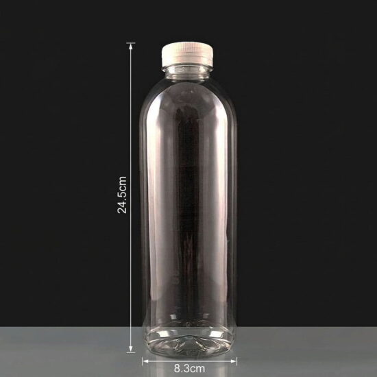 1000ml PET Round Plastic Juice Bottle EMB1000R 1000ml Round Plastic Juice Bottle