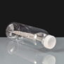 500ml Clear Plastic Juice Bottle lying down base