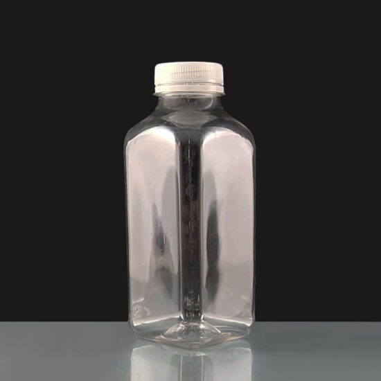 500ml PET Square Plastic Juice Bottle with Lid 500ml Square Plastic Juice Bottle with lid